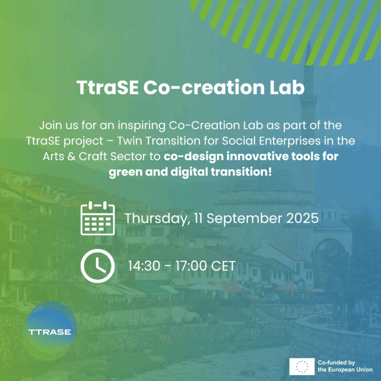 Read more about the article TtraSE Co-creation Lab: Co-designing the Future of the Arts & Craft Sector!